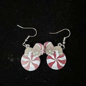 Christmas earrings